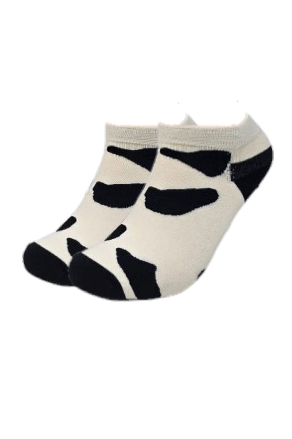 Cow Skin Patterned Socks (Adult Medium - Women's Shoe Sizes 5-10)