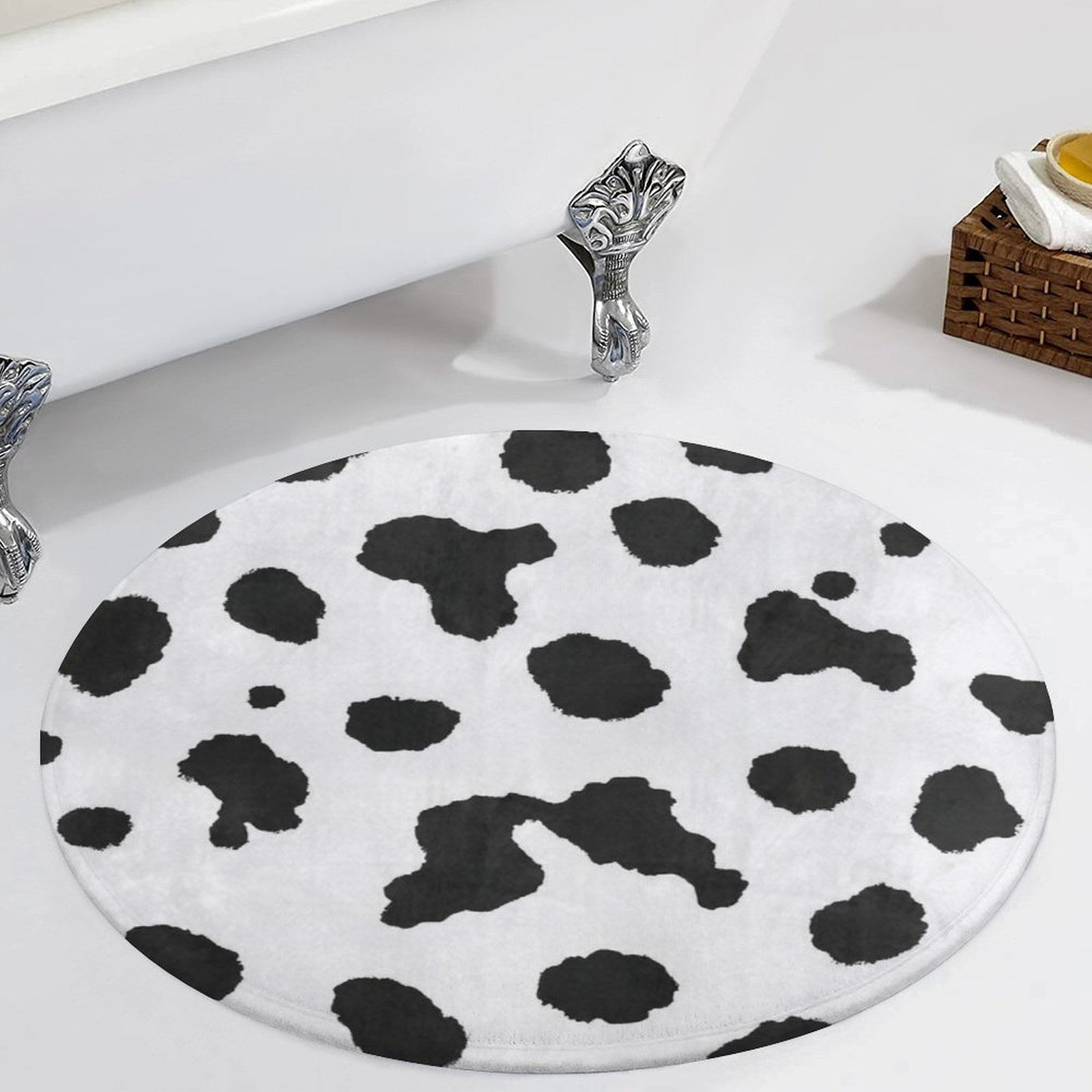 Cow Spots 1 Round Area Carpets Living Room Room Chair Area Rugs Bedroom Cow Spots 1 Round Area Carpets Living Room Room Chair Area Rugs Bedroom