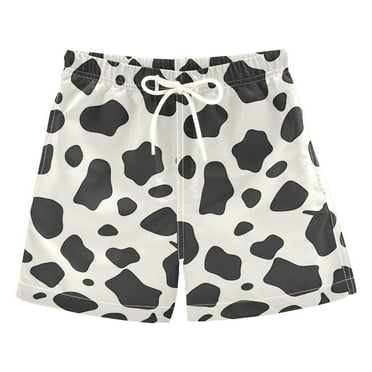 Cow Spots Boys' Swim Trunks Board Shorts Beach Pants Bathing Bottoms 2T