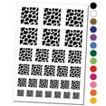 thumbnail image 1 of Cow Spots Water Resistant Temporary Tattoo Set Fake Body Art Collection - Light Pink, 1 of 6