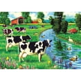 thumbnail image 1 of Cobble Hill - Cow Stream - 35 Piece Tray Puzzle, 1 of 1