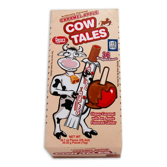 Cow Tales 36 ct box - 1 oz each