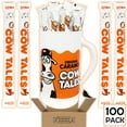 thumbnail image 1 of Cow Tales Original Caramel Tumbler AND Candy Bundle Pack - Full-Size Cow Tales Mug Plus 100 Large Vanilla-Filled Caramel Cow Tales Candies for Sharing and Gifts in Cornershop Confections Pack, 1 of 3