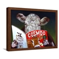 thumbnail image 1 of Cow Tips, Animals Framed Art Print Wall Art by Lucia Heffernan Sold by Art.Com, 1 of 6