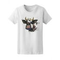 thumbnail image 1 of Cow Watercolor Graphics  T-Shirt Women -Image by Shutterstock, Female Small, 1 of 2