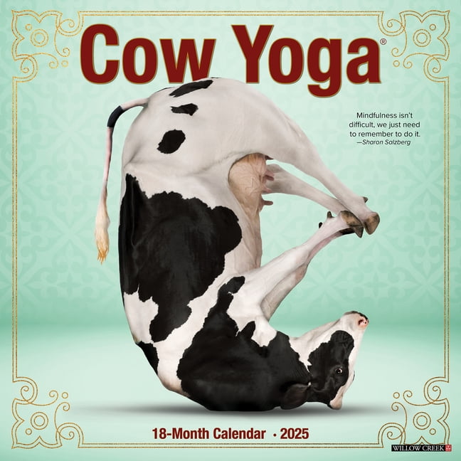 T-Rex Yoga 2026 12 X 12 Wall Calendar