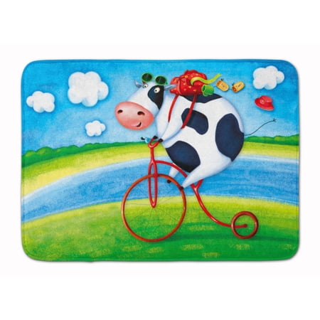 Cow riding Bicycle Machine Washable Memory Foam Mat