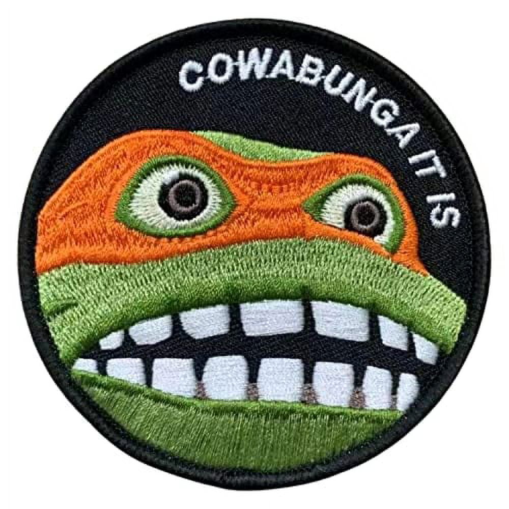 "It Is What It Is" Morale Patch - 3.5"x1" Embroidered Hook & Loop Funny Meme Patch - View #10