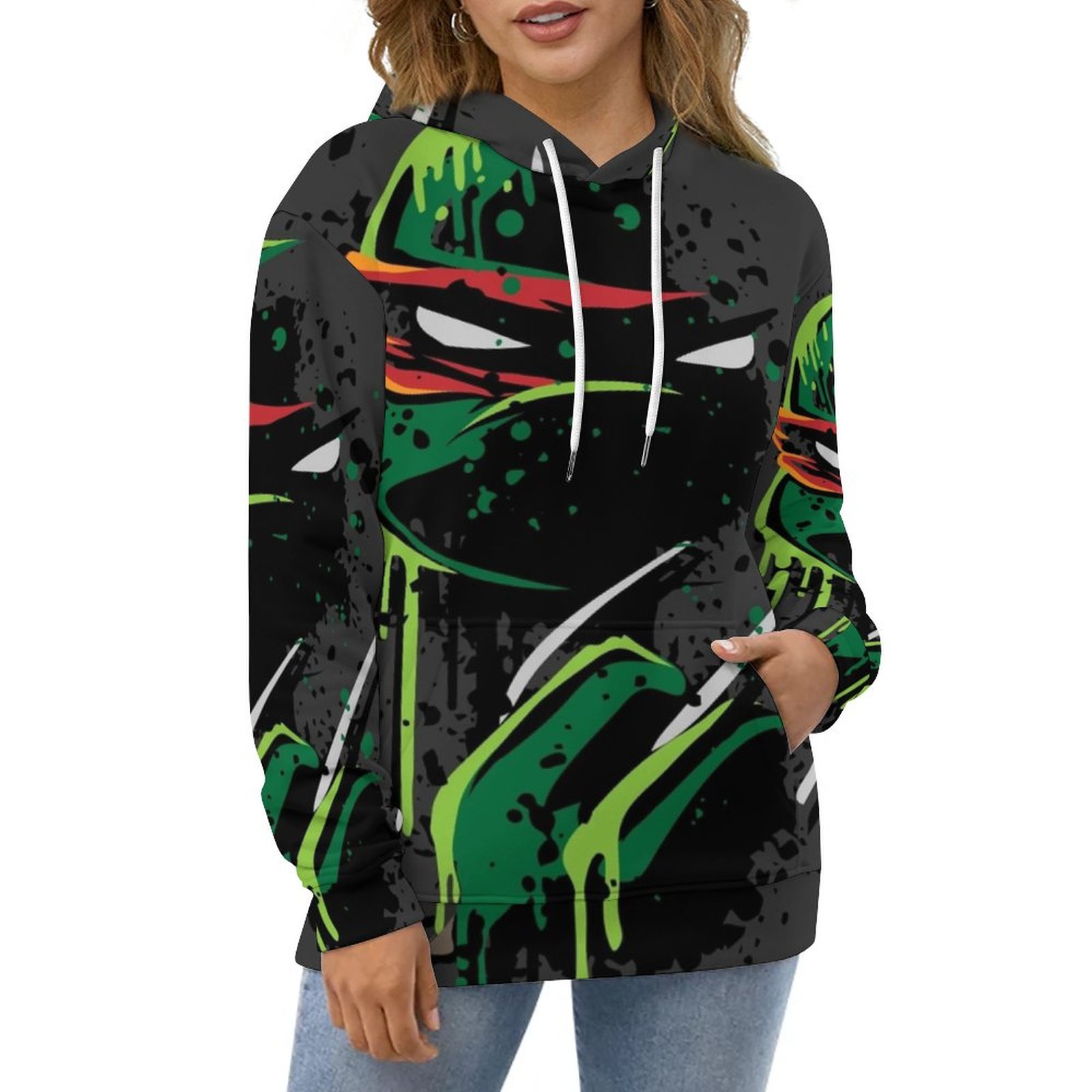 Cowabunga-Ralph Fashion Women's Hoodies New Casual Hooded Sweatshirt ...