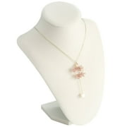 Coward Necklace display Stand, Necklace Holder, Jewelry Organizer Chain Pendant Display Bust Stand