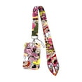 thumbnail image 1 of Cowardly Dog Cartoon Character AOP with ID Holder Lanyard Keychain, 1 of 1