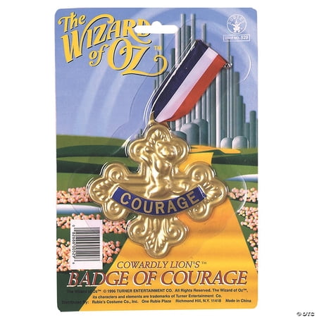 Cowardly Lion Badge of Courage