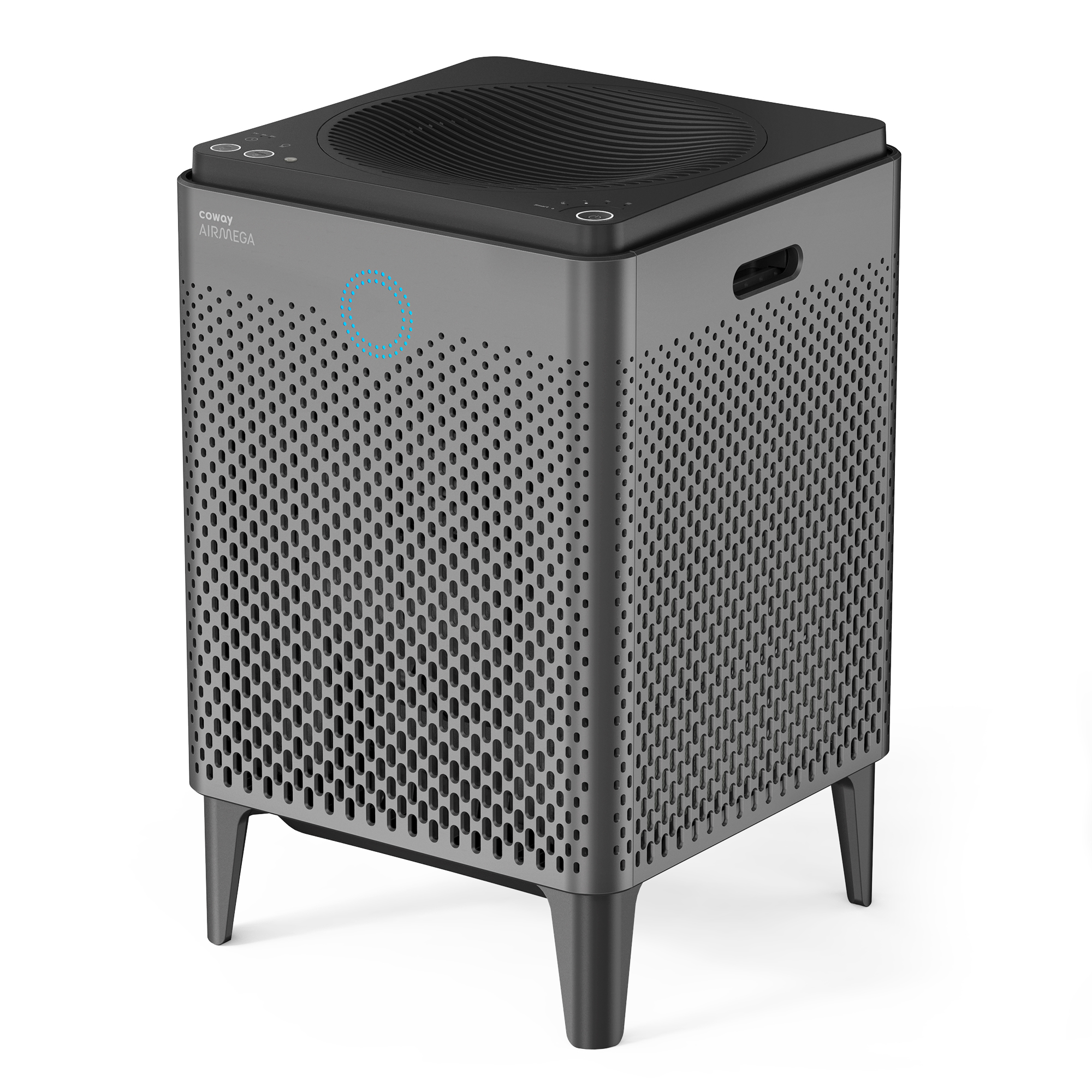 Coway Air Purifier Airmega 400 Graphite True HEPA Air Purifier with 1560 sq ft Coverage, Auto, Eco, & Sleep Mode, Air Quality & Filter Replacement Indicator - image 1 of 7