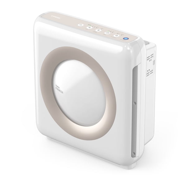 COWAY Mighty AP-1512HH Air Purifier for Home Up to 1,748ft², HEPA Filter for Smoke, Allergies, Pet Dander, Odor, Air Quality Monitor, Auto&Eco Mode, Timer, Filter Indicator, 3yr Warranty White