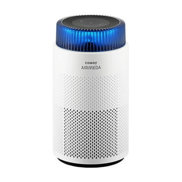 COWAY Air Purifier for Bedroom Home up to 810 ft², True HEPA Filter for Smoke, Allergies, Pet Dander, Odor, AQI Monitor, Auto&Sleep Mode, Timer, Filter Indicator, Night Light, 3yr Warranty, 100 White