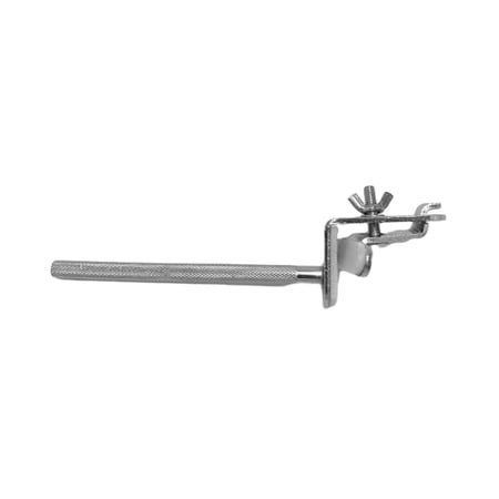 Cowbell Mount Holder with Arm, Clamp Bracket Percussion Mounting Bracket Hardware for Drummer Percussion Drum Accessory Part