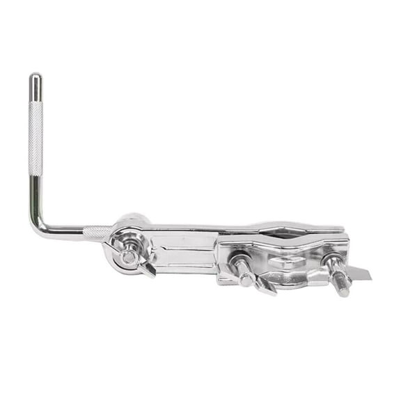 Cowbell Mount Holder, with Fixed Locks Percussion Clamp, Cowbell Mounting Bracket, Bass Drum Cowbell Holder, for Percussion Assembly Parts