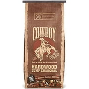 Cowboy 13518 Southern Style Hardwood Lump Charcoal, 18 lb
