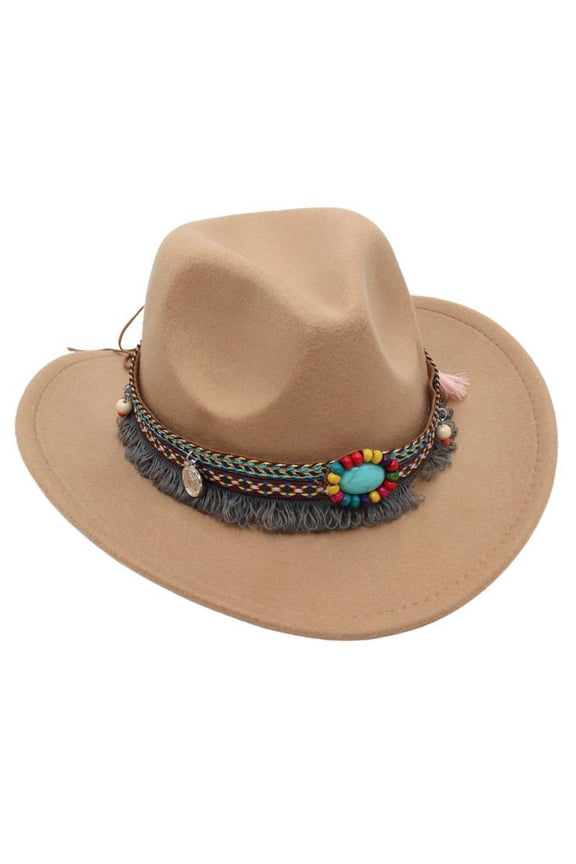 Cowboy 1st Birthday Hat Western Style Party Decorations, Girls Boys First Birthday Hat