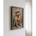 Rustic Fall Thumbnail Cowboy Alligator Wall Art Print, Western Gator Pumpkin Rustic Fall ...