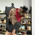 thumbnail image 1 of Cowboy Bandits Taxidermy Squirrels The Cowboy Hamster Hangs On The Wall For Home Decoration, 1 of 6