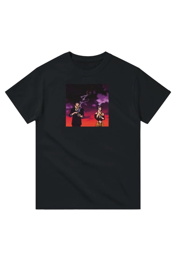Cowboy Bebop (1998) Retro Anime Crewneck T-shirt