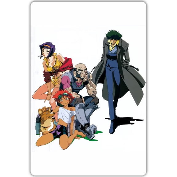 Cowboy Bebop 5D Diamond Painting Kits for Beginners,DIY Round Diamond Art Kits for Adults,Full Drill Diamond Dots Paintings Art Home Wall Decor Anime Decor 12X16 Inch