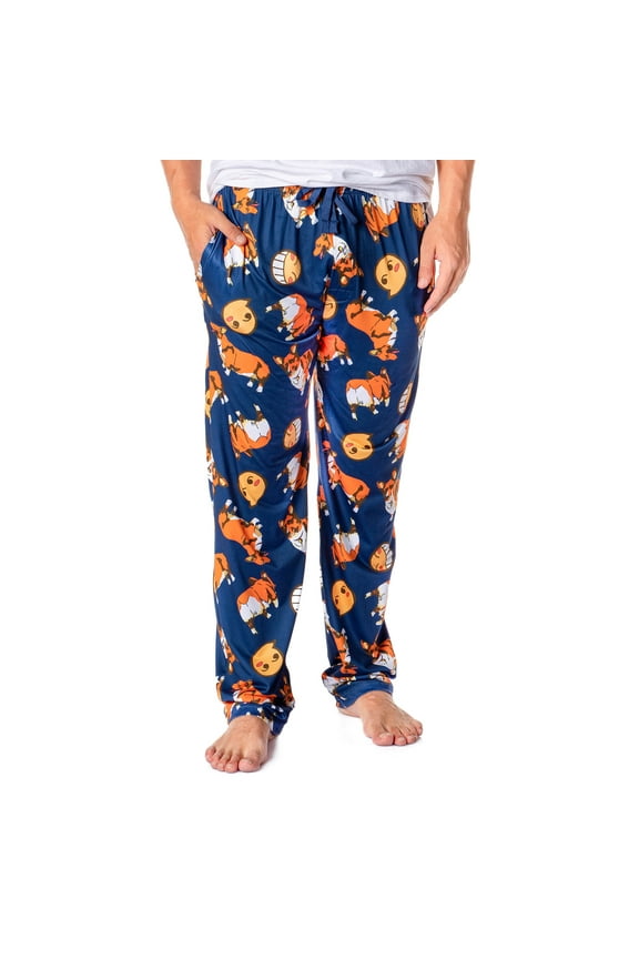 Cowboy Bebop Anime Men's Ein the Corgi Data Dog Adult Lounge Pajama Pants