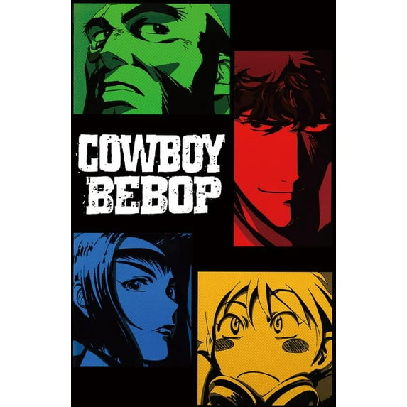 Cowboy Bebop Art Anime Poster Wall Decor 12x18 inches 30 x 46 cm