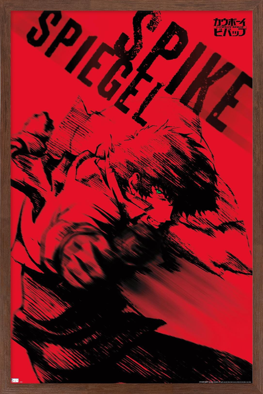 Cowboy Bebop - Blur Wall Poster, 14.725" x 22.375", Framed