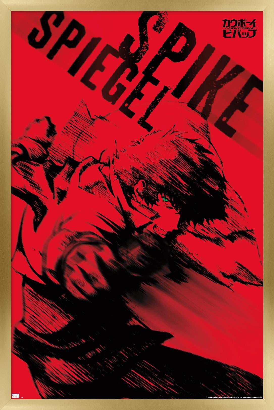 Cowboy Bebop - Blur Wall Poster, 22.375" x 34", Framed