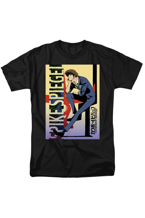 Bounty Hunter Spike Speigel Unisex Adult T Shirt, Black, 5X-Large