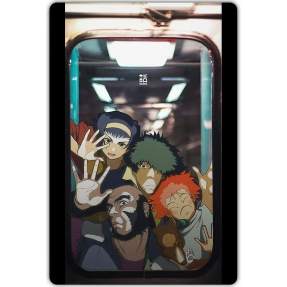 Cowboy Bebop Diamond Art Kits for Adults- 5D Diamond Painting Kits Cartoon Painting Arts Crafts Diamond Dotz Home Wall Decor Gift 8X12 Inch