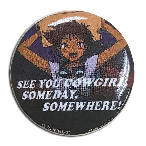 Cowboy Bebop- Ed Button 1.25"
