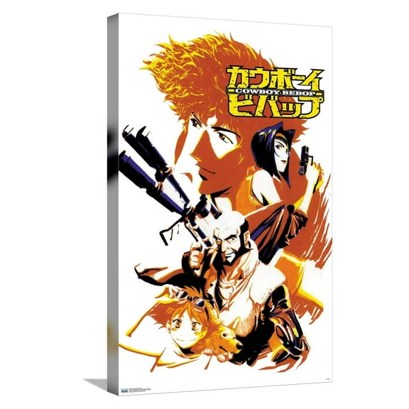 Cowboy Bebop - Edge Canvas Wall Poster, 14.725" x 22.375"
