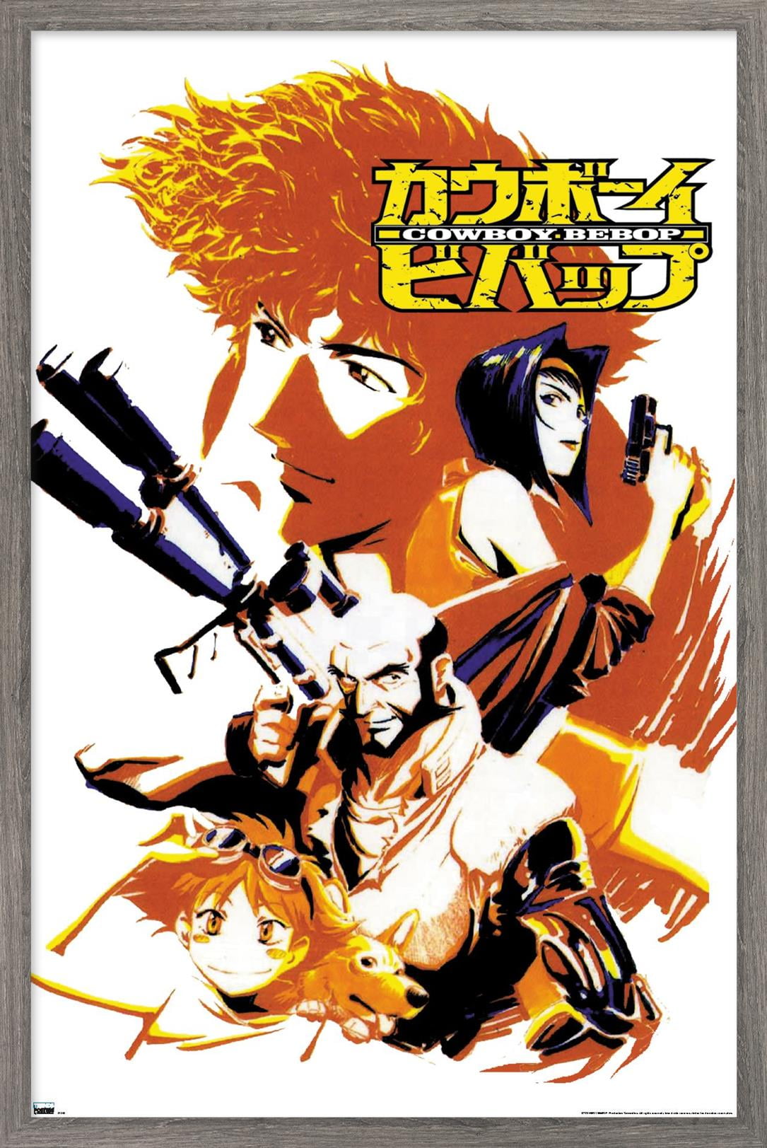 Cowboy Bebop - Edge Wall Poster, 14.725" x 22.375", Framed