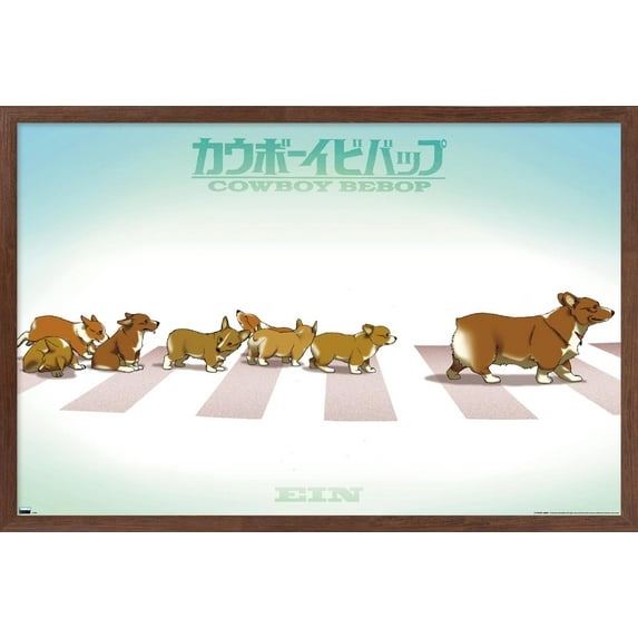 Cowboy Bebop - Ein Wall Poster, 14.725" x 22.375", Framed