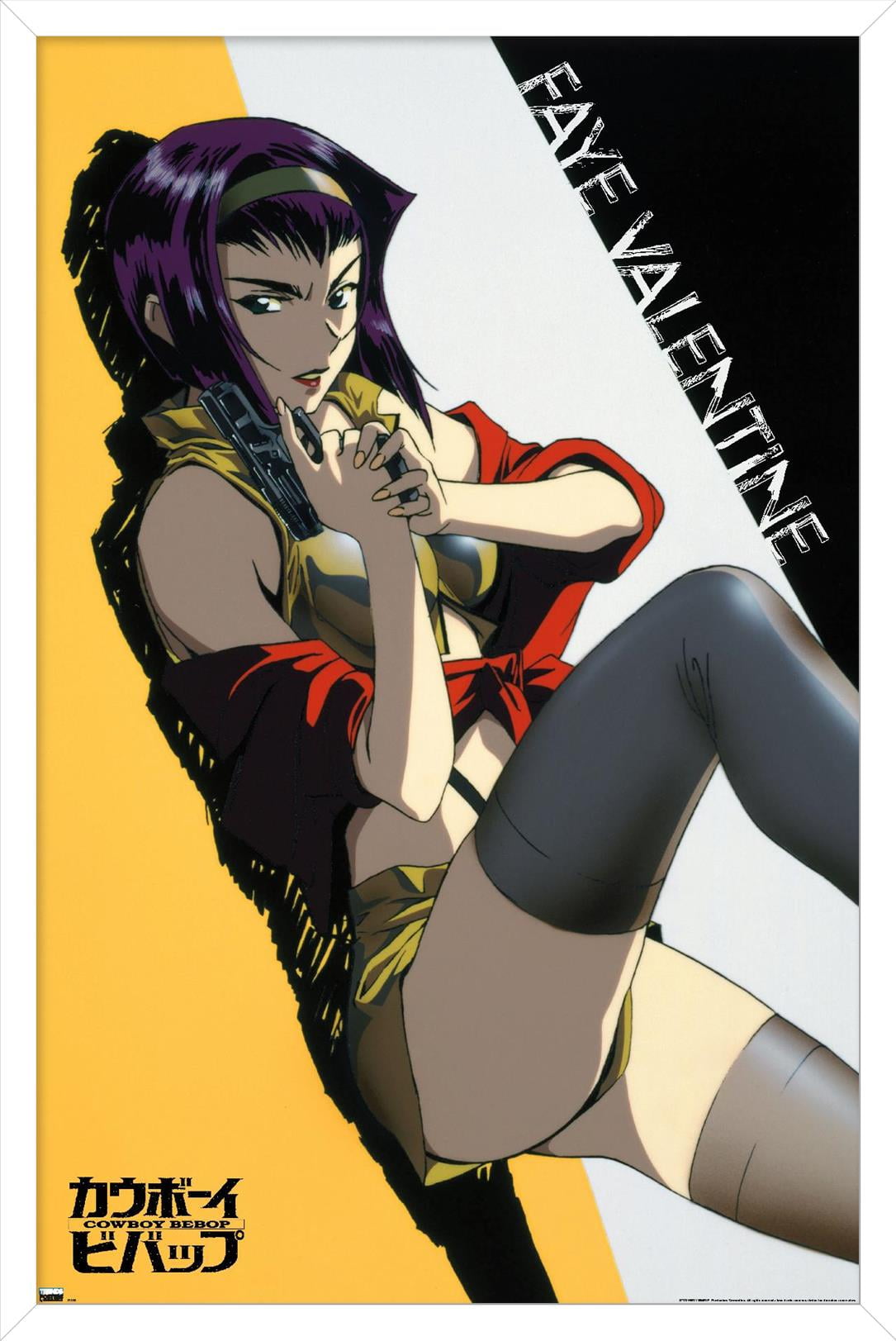 Cowboy Bebop - Faye Wall Poster, 22.375" x 34", Framed