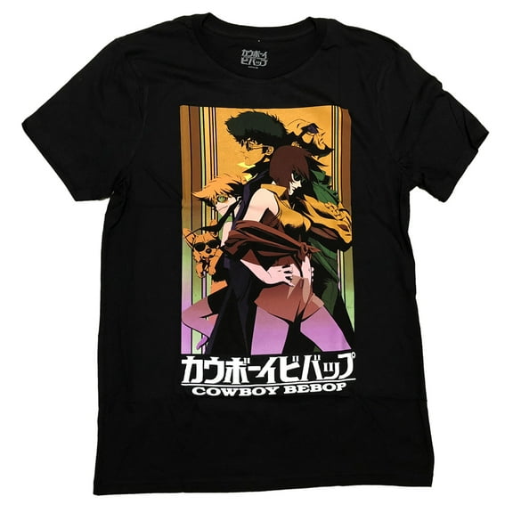 Cowboy Bebop Group Anime Adult T-Shirt M