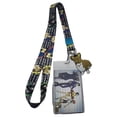 thumbnail image 1 of Cowboy Bebop Group Lanyard with ID Badge Holder & PVC Ein Charm, 1 of 1