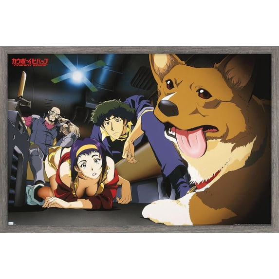 Cowboy Bebop - Group Wall Poster, 14.725" x 22.375", Framed