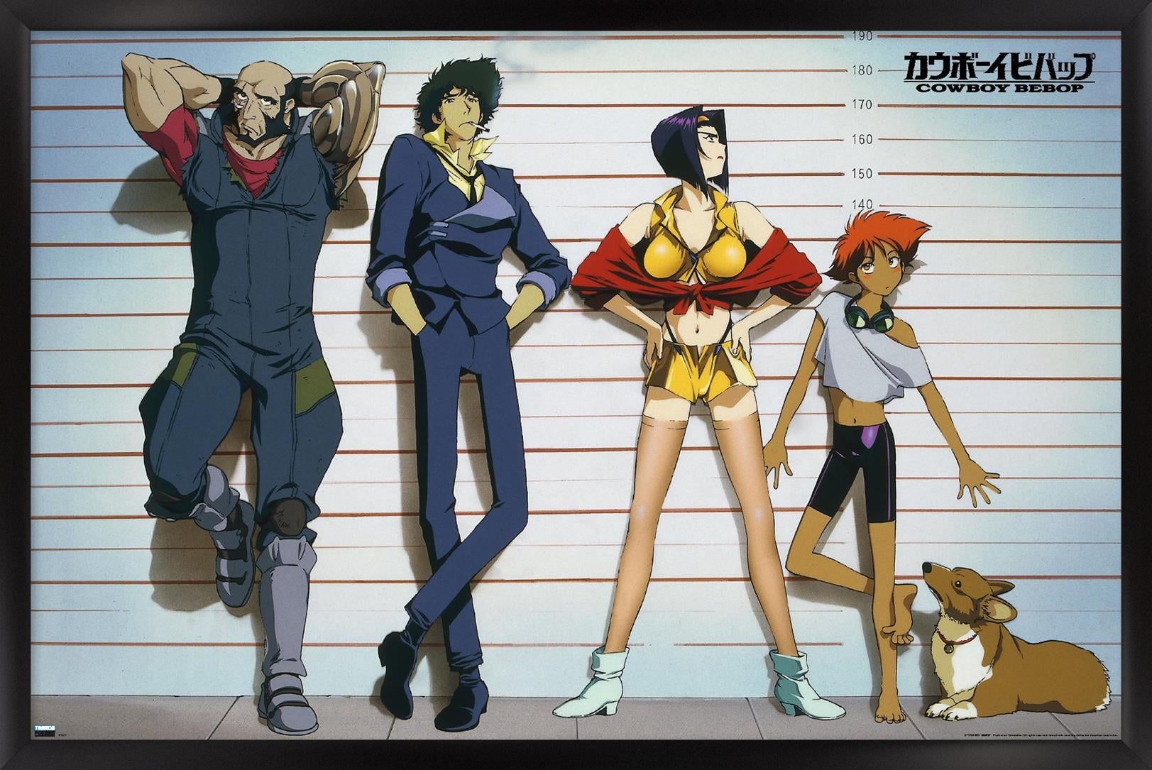 Cowboy Bebop - Heights Wall Poster, 14.725" x 22.375", Framed