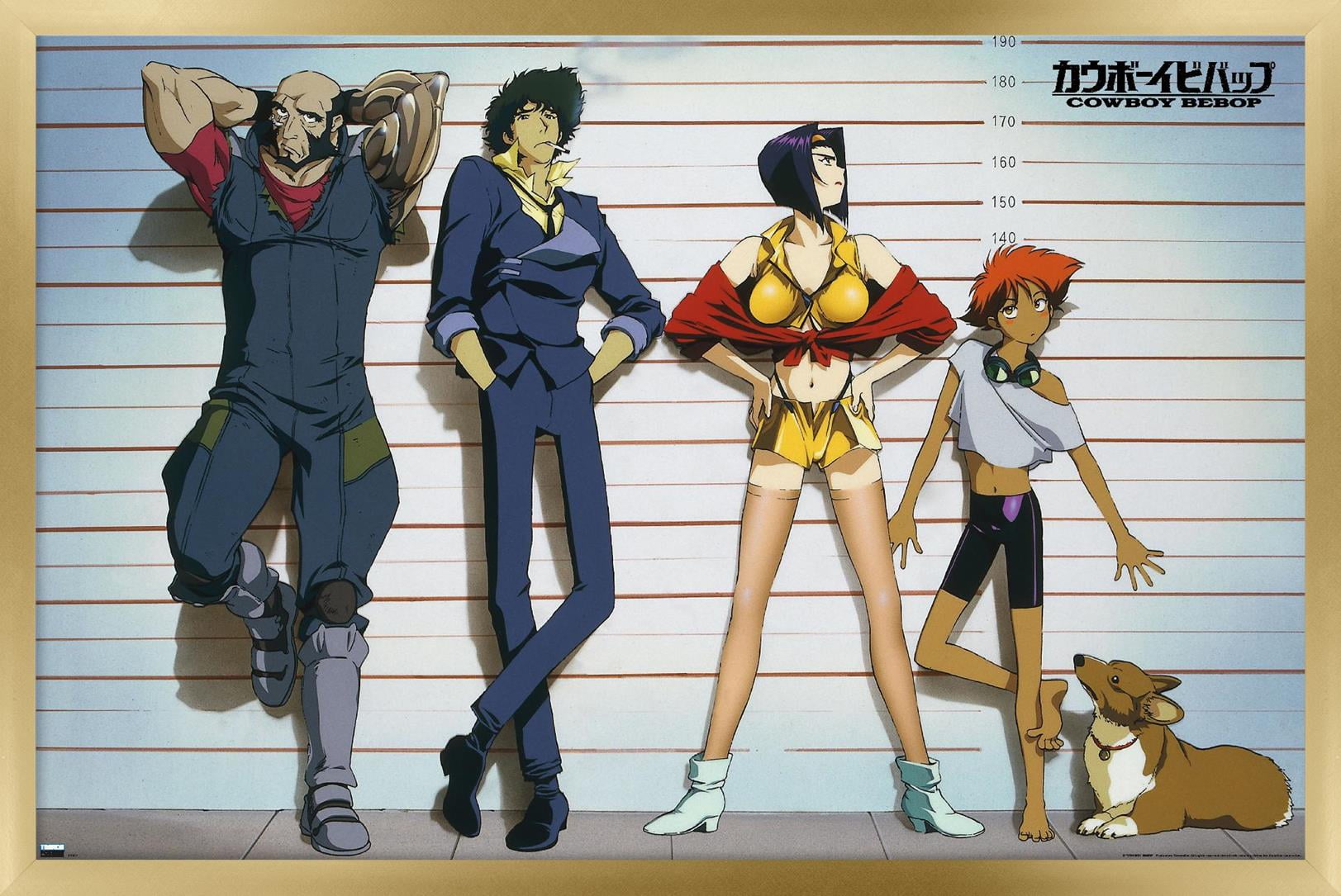Cowboy Bebop - Heights Wall Poster, 22.375" x 34", Framed