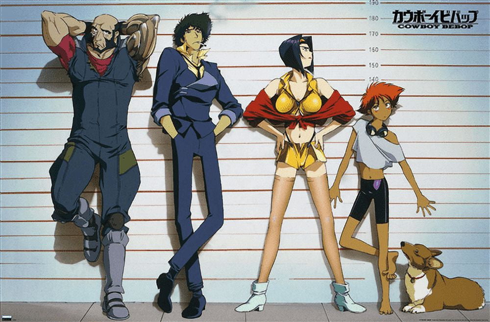 Cowboy Bebop - Heights Wall Poster with Pushpins, 14.725