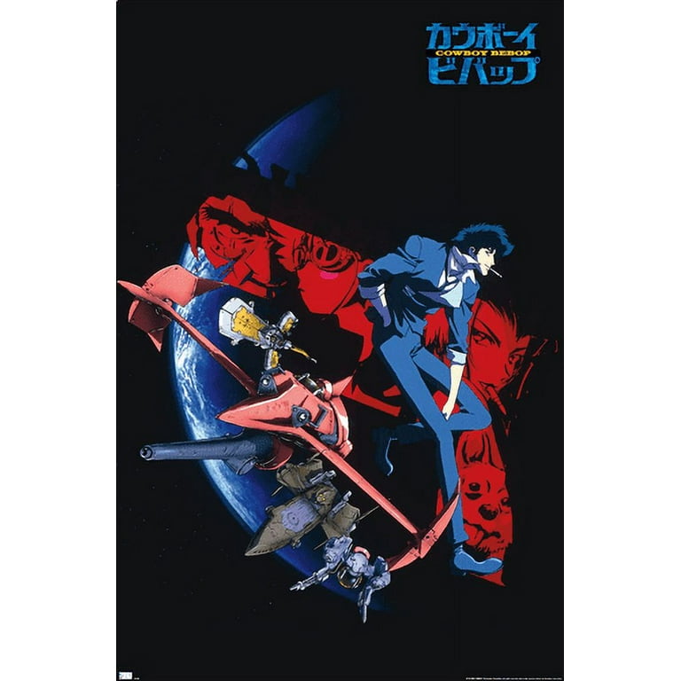 カウボーイビバップ COWBOY BEBOP クリアポスター TOMENOSUKE