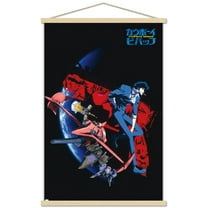 Cowboy Bebop - Key Art Wall Poster with Wooden Magnetic Frame, 22.375" x 34"