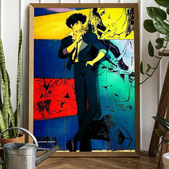 Cowboy Bebop Poster, Cowboy Bebop Print, Manga Gift, Anime Poster, Anime Manga Art Print, Vintage Retro Print, Anime Gift, Gamer Room Decor, UNFRAMED-8x12