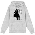thumbnail image 1 of Cowboy Bebop Space Cowboy Men's Heather Gray Graphic Hoodie-Medium, 1 of 1