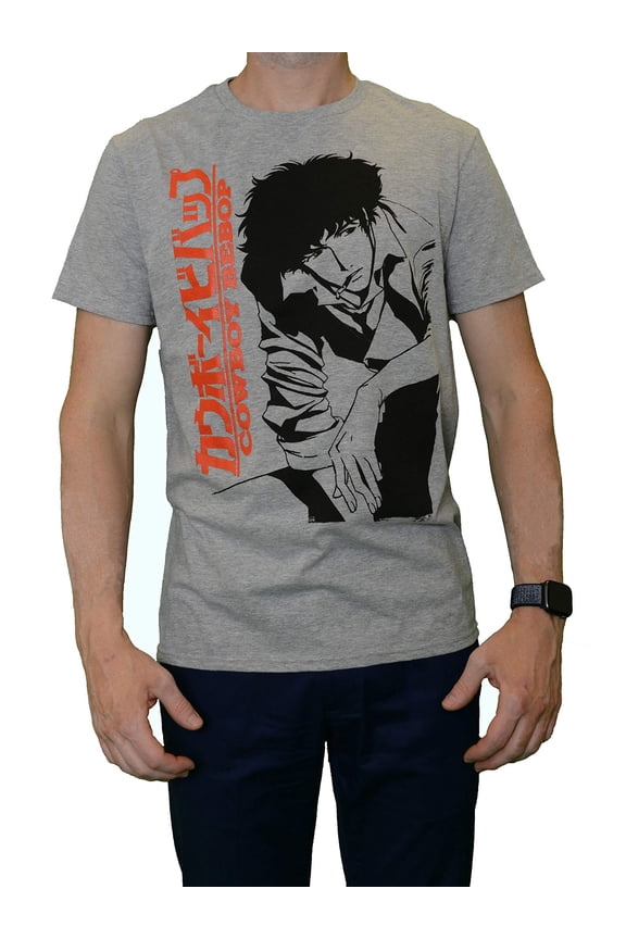 Cowboy Bebop Spike Grey T-Shirt (Small)