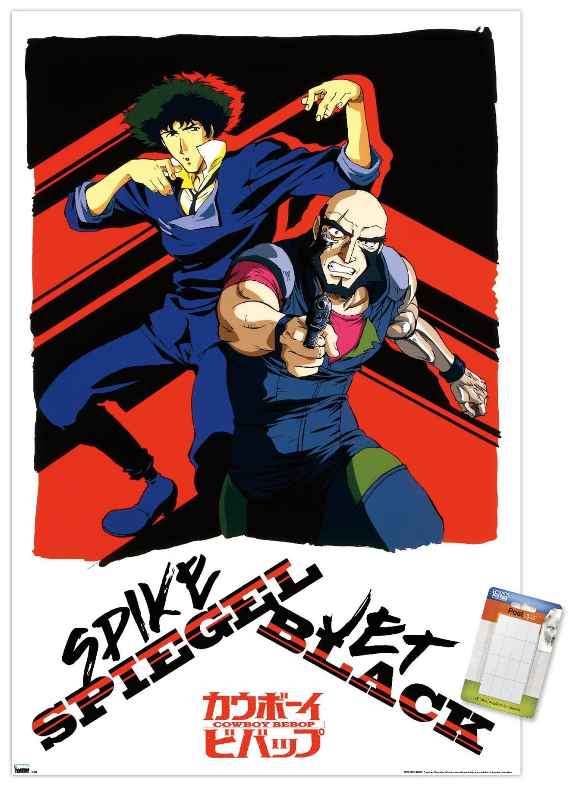 Cowboy Bebop - Spike & Jet Wall Poster, 14.725" x 22.375"